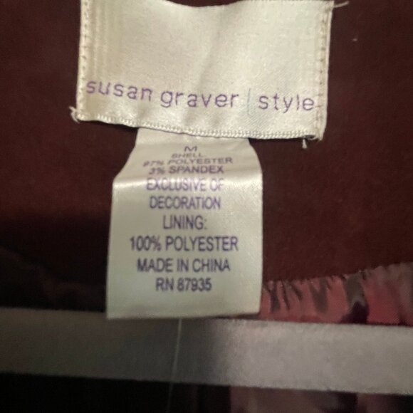 Susan Graver Style Two Piece Pants and Jacket - Picture 7 of 7